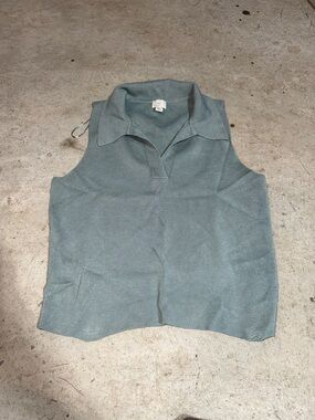 a new day Sleeveless Polo Tank Top